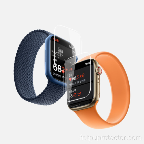 Protecteur d'écran d'hydrogel pour la série Apple Watch